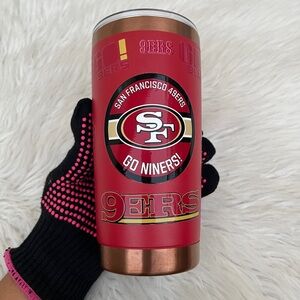 49ers Tumbler 20 oz Coffe Mug With Magnétic Lid